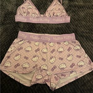 Hello Kitty Women's Lavender Pajama Set